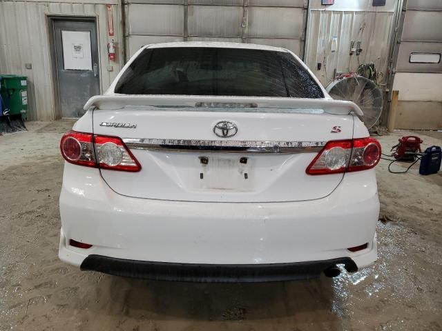 5YFBU4EE9DP139631 - 2013 TOYOTA COROLLA BASE WHITE photo 6