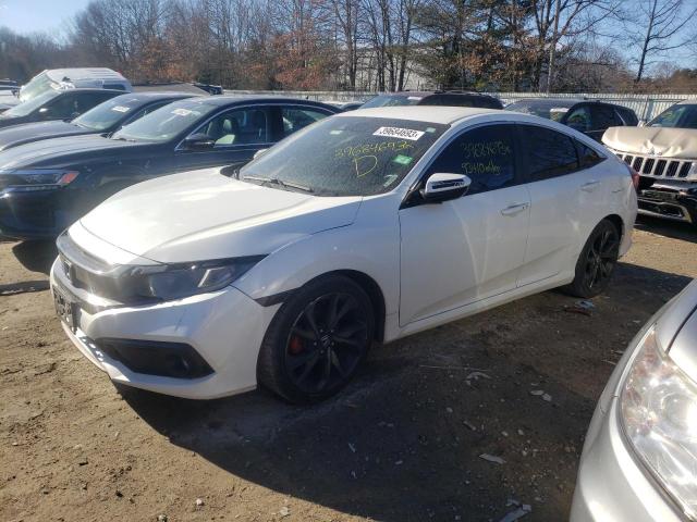 2HGFC2F84KH510779 - 2019 HONDA CIVIC SPORT 白色 照片 1