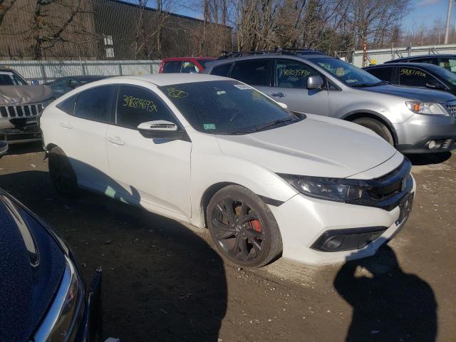 2HGFC2F84KH510779 - 2019 HONDA CIVIC SPORT WHITE photo 4