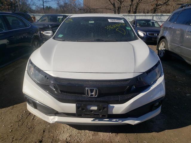 2HGFC2F84KH510779 - 2019 HONDA CIVIC SPORT WHITE photo 5