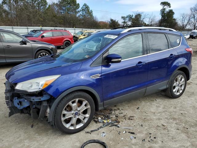 1FMCU0JX9FUB69380 - 2015 FORD ESCAPE TITANIUM BLUE photo 1