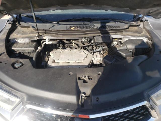 5FRYD3H5XHB011558 - 2017 ACURA MDX TECHNOLOGY SILVER photo 12
