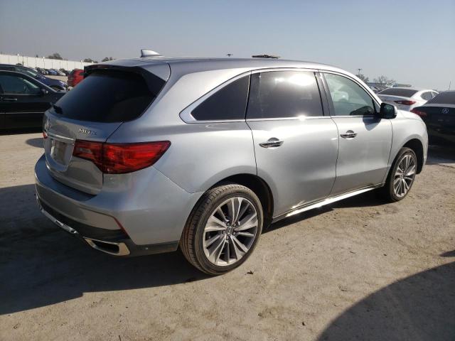 5FRYD3H5XHB011558 - 2017 ACURA MDX TECHNOLOGY SILVER photo 3