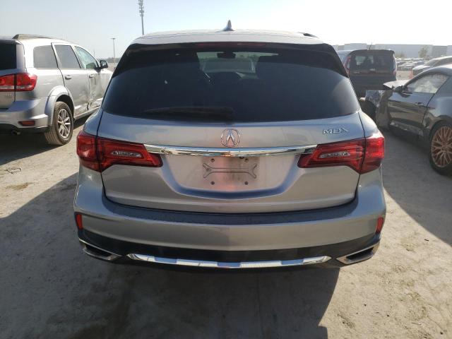 5FRYD3H5XHB011558 - 2017 ACURA MDX TECHNOLOGY SILVER photo 6