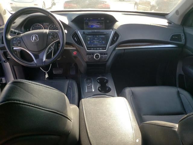 5FRYD3H5XHB011558 - 2017 ACURA MDX TECHNOLOGY SILVER photo 8