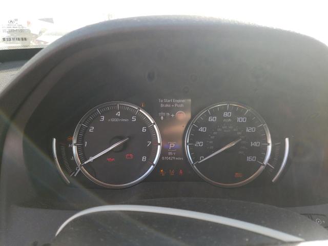 5FRYD3H5XHB011558 - 2017 ACURA MDX TECHNOLOGY SILVER photo 9