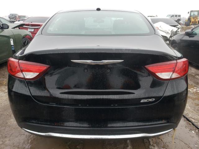 1C3CCCAB7FN556120 - 2015 CHRYSLER 200 LIMITED BLACK photo 6