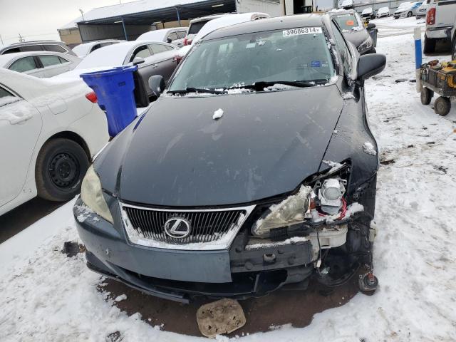 JTHCK262882026677 - 2008 LEXUS IS 250 BLACK photo 5