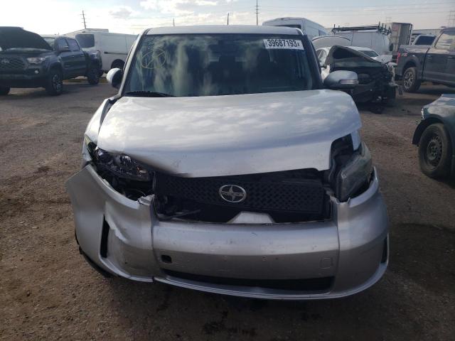 JTLKE50E491074780 - 2009 TOYOTA SCION XB SILVER photo 5