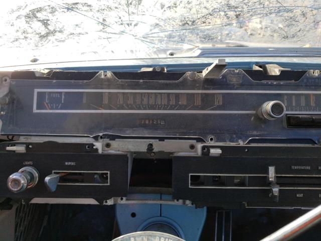 5E65X250583 - 1965 FORD GALAXIE500 BLUE photo 9