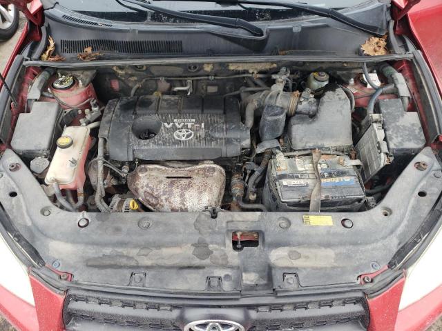 JTMZF4DV7A5015019 - 2010 TOYOTA RAV4 RED photo 11