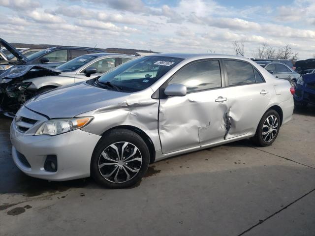 2T1BU4EEXCC851080 - 2012 TOYOTA COROLLA BASE SILVER photo 1