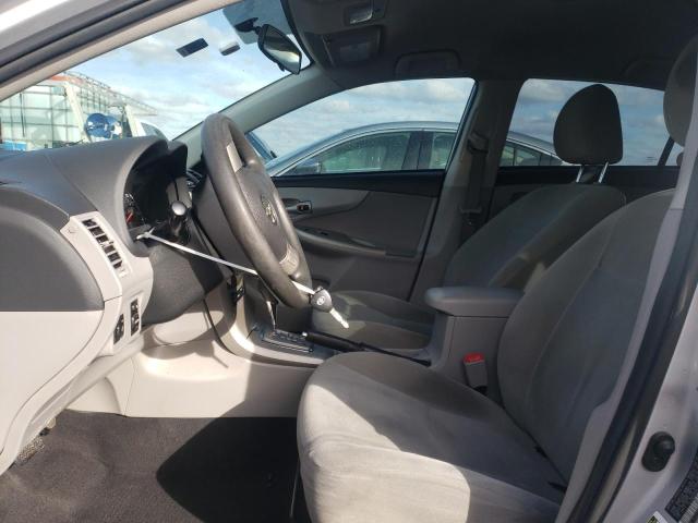 2T1BU4EEXCC851080 - 2012 TOYOTA COROLLA BASE SILVER photo 7