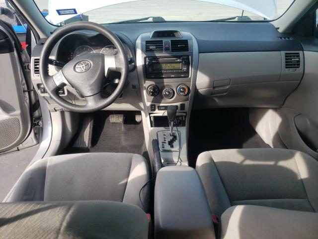 2T1BU4EEXCC851080 - 2012 TOYOTA COROLLA BASE SILVER photo 8
