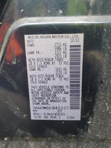 5N1AR2MM1EC645227 - 2014 NISSAN PATHFINDER S Mavi foto 14