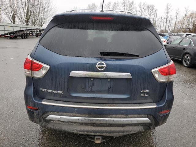 5N1AR2MM1EC645227 - 2014 NISSAN PATHFINDER S BLUE photo 6