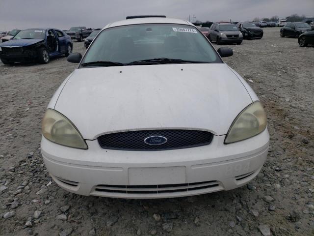 1FAFP532X5A219474 - 2005 FORD TAURUS SE WHITE photo 5