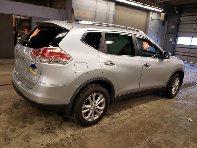 KNMAT2MV0FP586972 - 2015 NISSAN ROGUE S SILVER photo 3