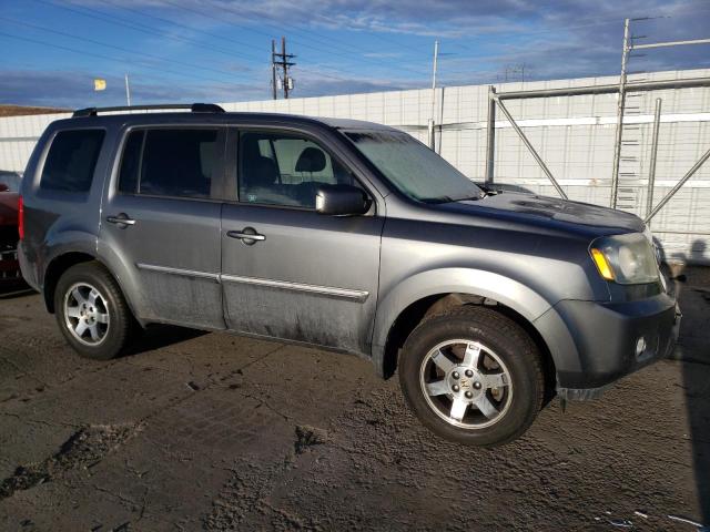 5FNYF4H87AB039836 - 2010 HONDA PILOT TOURING GRAY photo 4