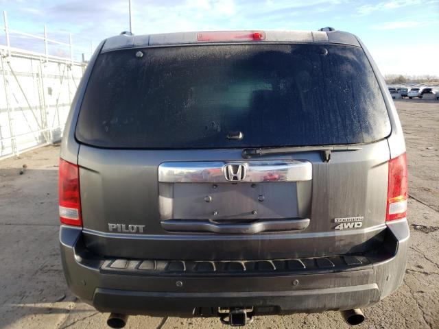 5FNYF4H87AB039836 - 2010 HONDA PILOT TOURING GRAY photo 6