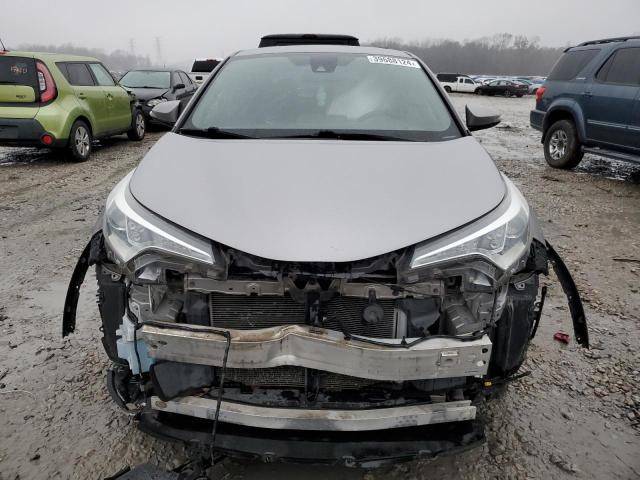 NMTKHMBX6JR004103 - 2018 TOYOTA C-HR XLE SILVER photo 5