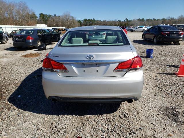 4T1BK3DB3BU385478 - 2011 TOYOTA AVALON BASE SILVER photo 6