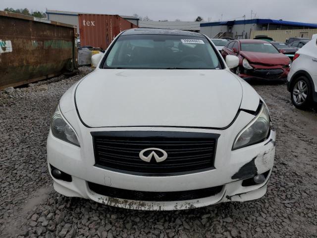 JN1BY1AP1BM322728 - 2011 INFINITI M37 WHITE photo 5