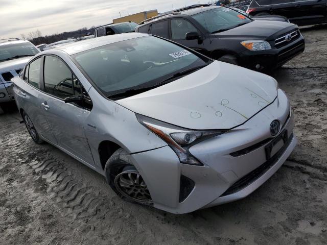 JTDKBRFUXH3048679 - 2017 TOYOTA PRIUS SILVER photo 4