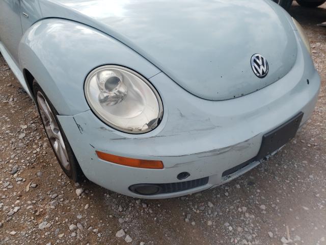 3VWRW3AG7AM036492 - 2010 VOLKSWAGEN NEW BEETLE Blau Foto 9