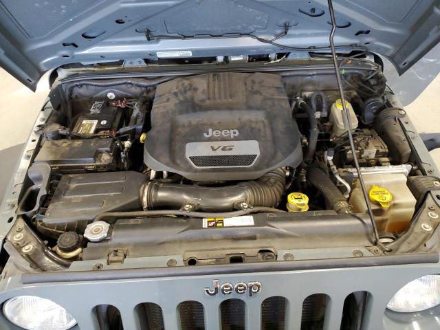 1C4AJWAG6EL156517 - 2014 JEEP WRANGLER SPORT GRAY photo 12