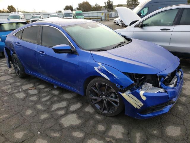 19XFC2F85KE209237 - 2019 HONDA CIVIC SPORT 蓝色 照片 4
