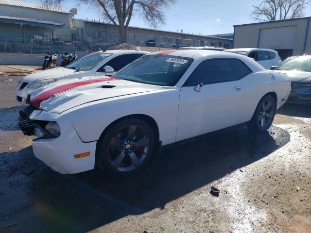 2C3CDYAG9EH106935 - 2014 DODGE CHALLENGER SXT WHITE photo 1