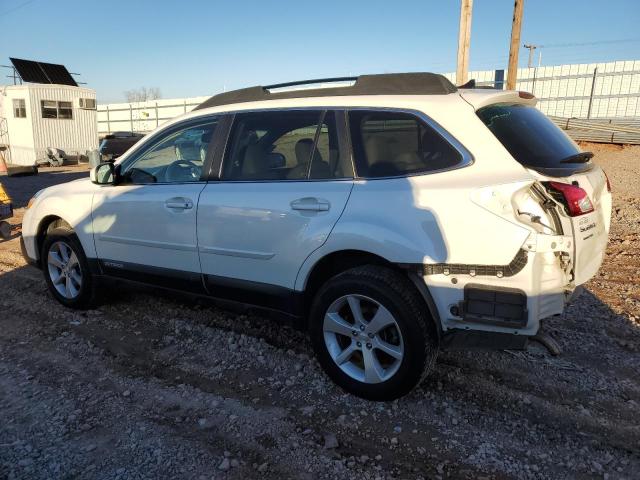 4S4BRCKC1D3257210 - 2013 SUBARU OUTBACK 2.5I LIMITED WHITE photo 2