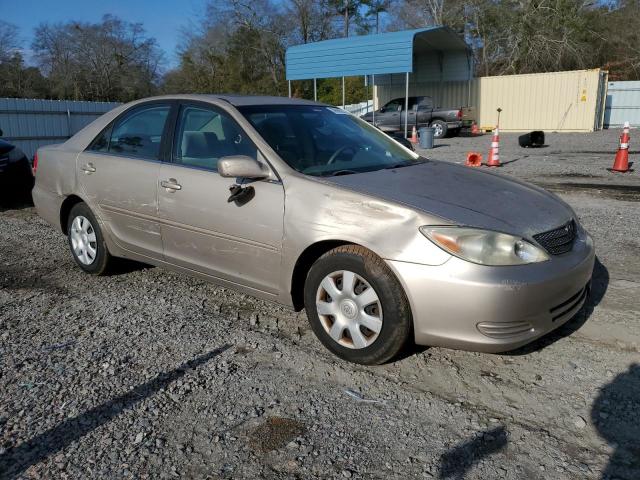 4T1BE32KX2U032732 - 2002 TOYOTA CAMRY LE BEIGE photo 4