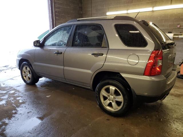 KNDJF724897629005 - 2009 KIA SPORTAGE LX GRAY photo 2