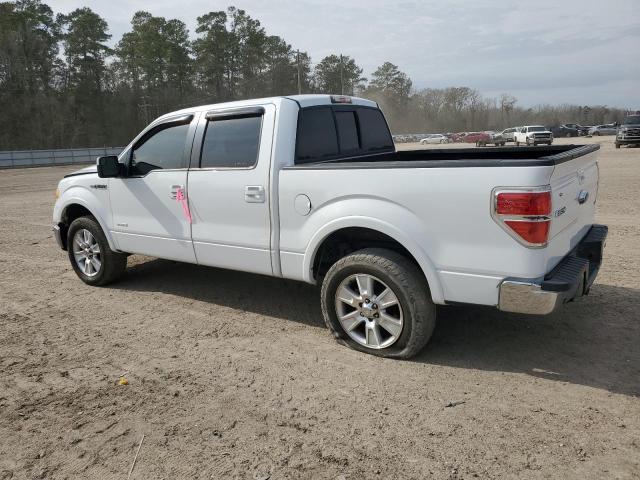 1FTFW1CT0BFC44638 - 2011 FORD F150 SUPERCREW WHITE photo 2