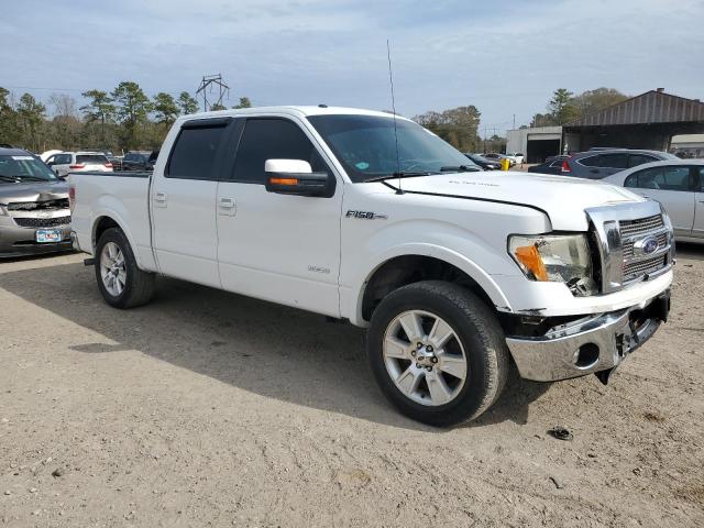 1FTFW1CT0BFC44638 - 2011 FORD F150 SUPERCREW WHITE photo 4