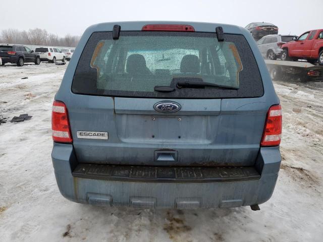 1FMCU0C78BKC24307 - 2011 FORD ESCAPE XLS BLUE photo 6