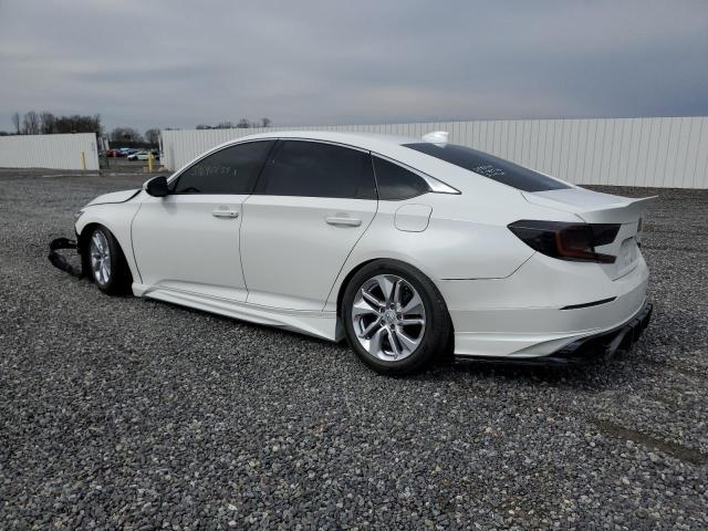 1HGCV1F16KA003746 - 2019 HONDA ACCORD LX WHITE photo 2