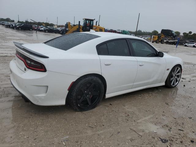 2C3CDXGJ6KH609167 - 2019 DODGE CHARGER SCAT PACK WHITE photo 3