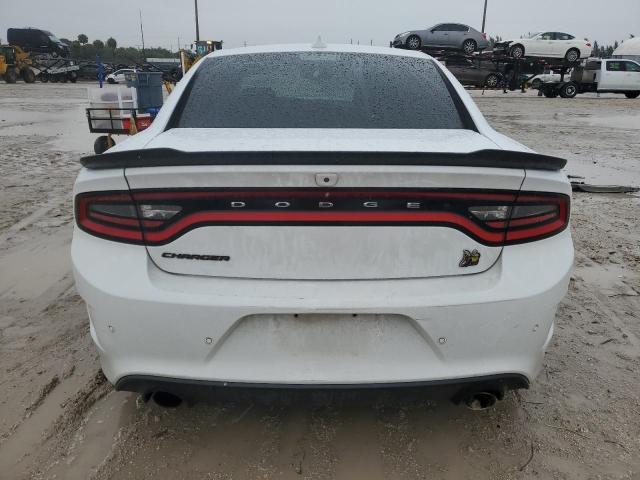 2C3CDXGJ6KH609167 - 2019 DODGE CHARGER SCAT PACK WHITE photo 6