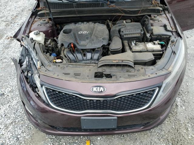 5XXGM4A71FG452553 - 2015 KIA OPTIMA LX BURGUNDY photo 11