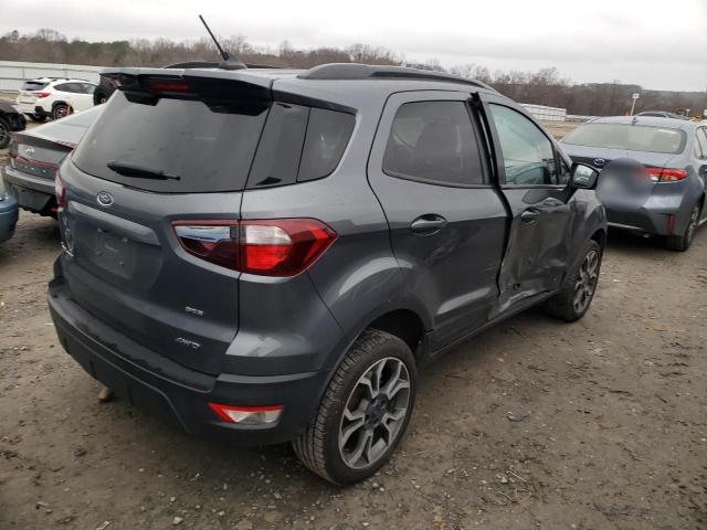 MAJ6S3JLXLC327402 - 2020 FORD ECOSPORT SES GRAY photo 3