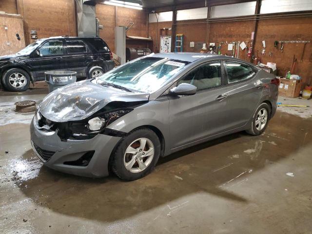 5NPDH4AE0EH456926 - 2014 HYUNDAI ELANTRA SE SILVER photo 1