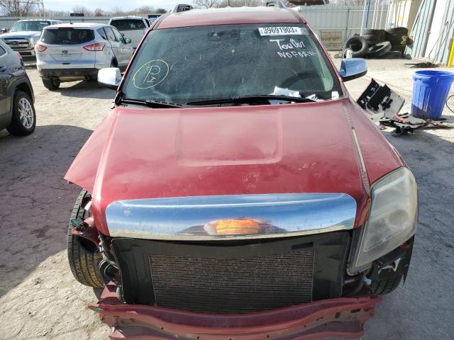 2GKALYEK2D6113485 - 2013 GMC TERRAIN DENALI RED photo 5