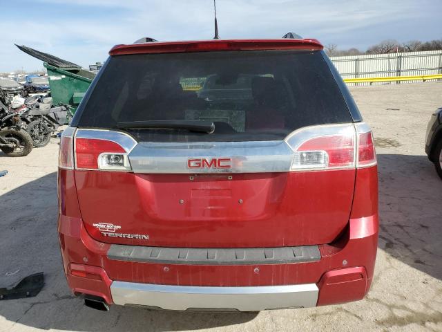 2GKALYEK2D6113485 - 2013 GMC TERRAIN DENALI RED photo 6