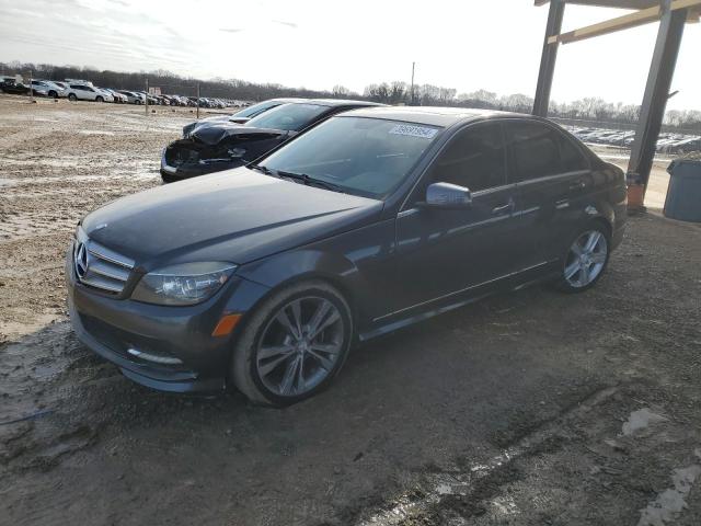 WDDGF5EB9BF643604 - 2011 MERCEDES-BENZ C 300 GRAY photo 1