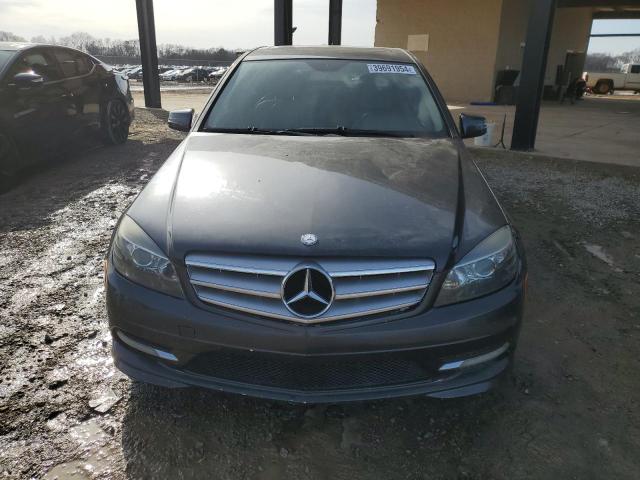 WDDGF5EB9BF643604 - 2011 MERCEDES-BENZ C 300 GRAY photo 5