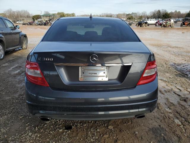 WDDGF5EB9BF643604 - 2011 MERCEDES-BENZ C 300 GRAY photo 6