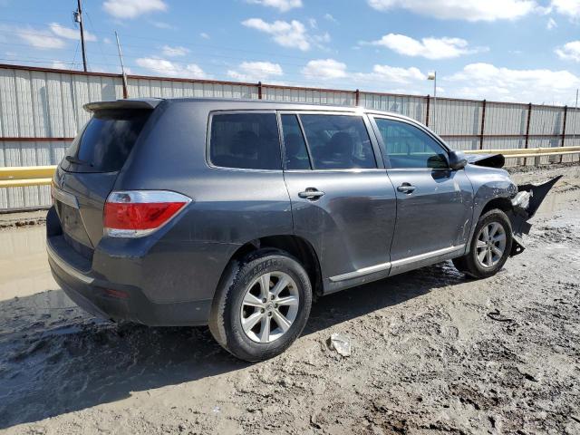 5TDZA3EH3DS043576 - 2013 TOYOTA HIGHLANDER BASE CHARCOAL photo 3